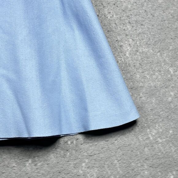 Jonathan Simkhai Skirt Womens Size Small Light Blue Knee Length Rayon Nylon - Picture 3 of 9